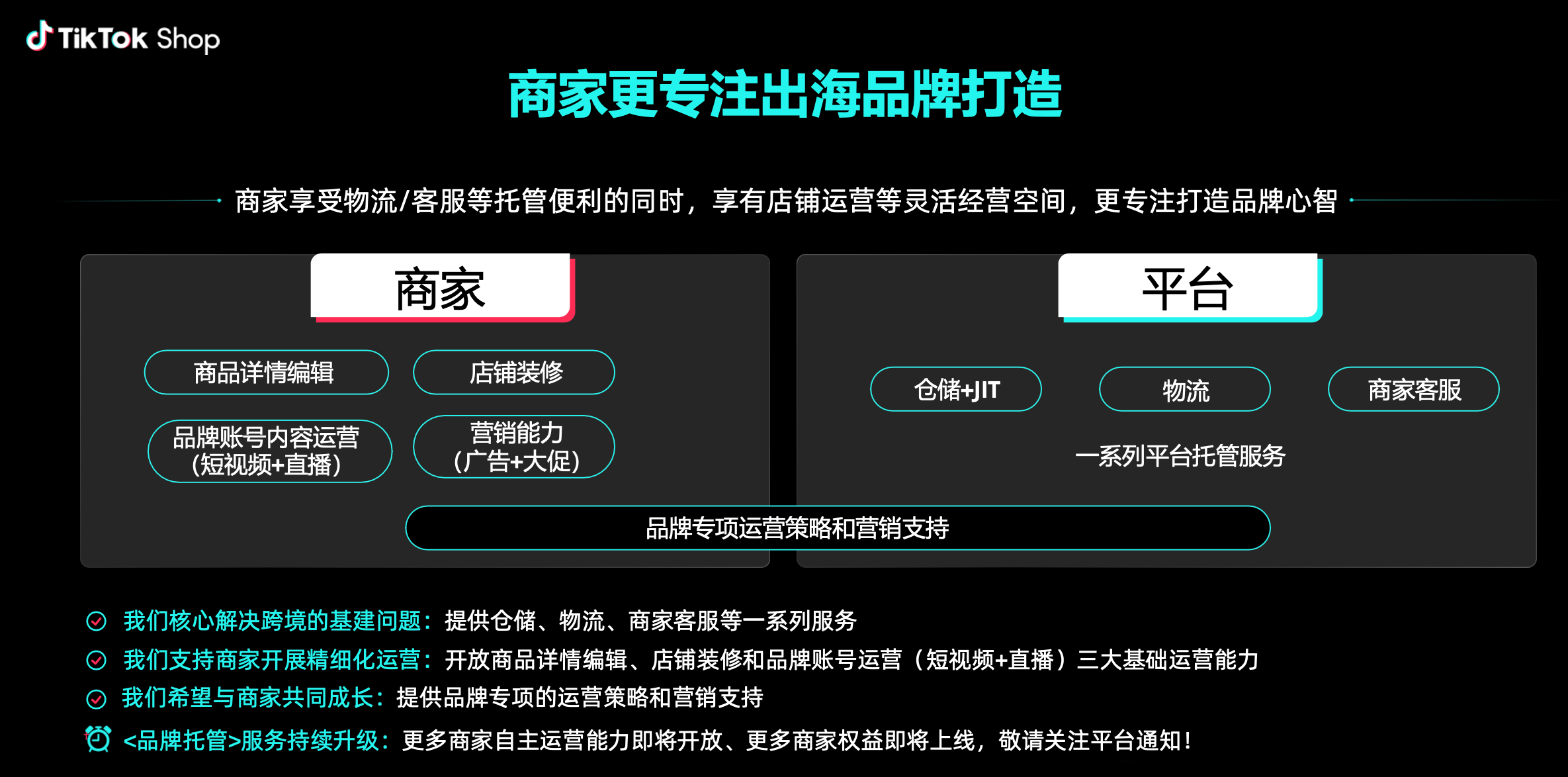 TikTok品牌托管模式