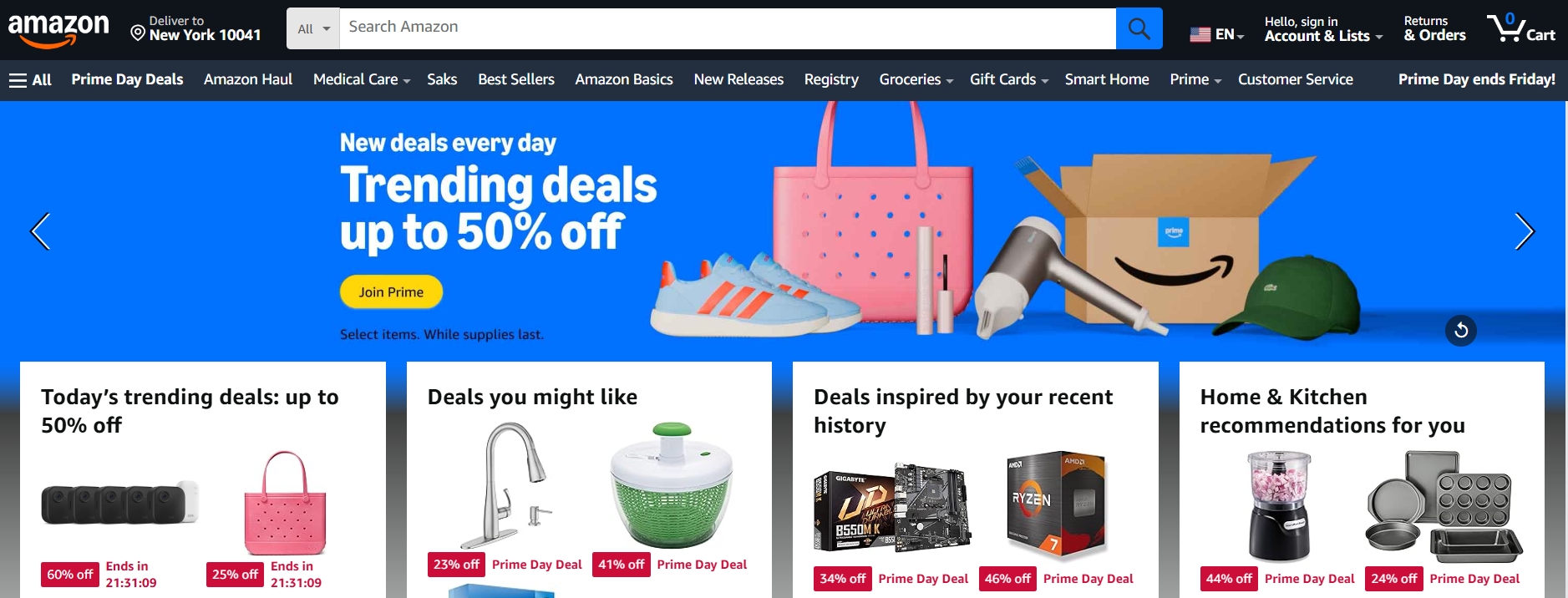 亚马逊Prime Day