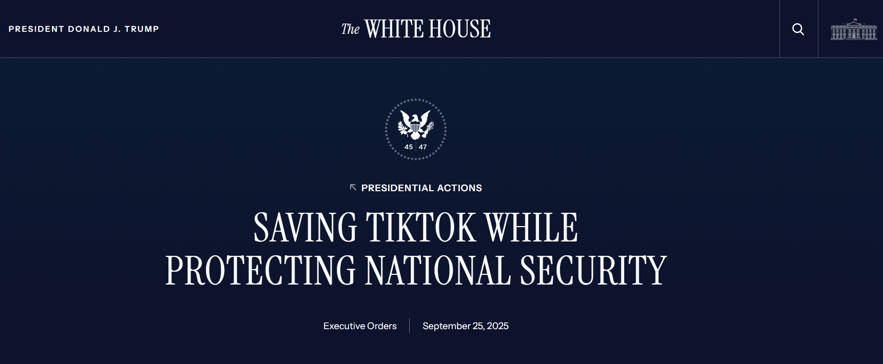 特朗普TikTok美国