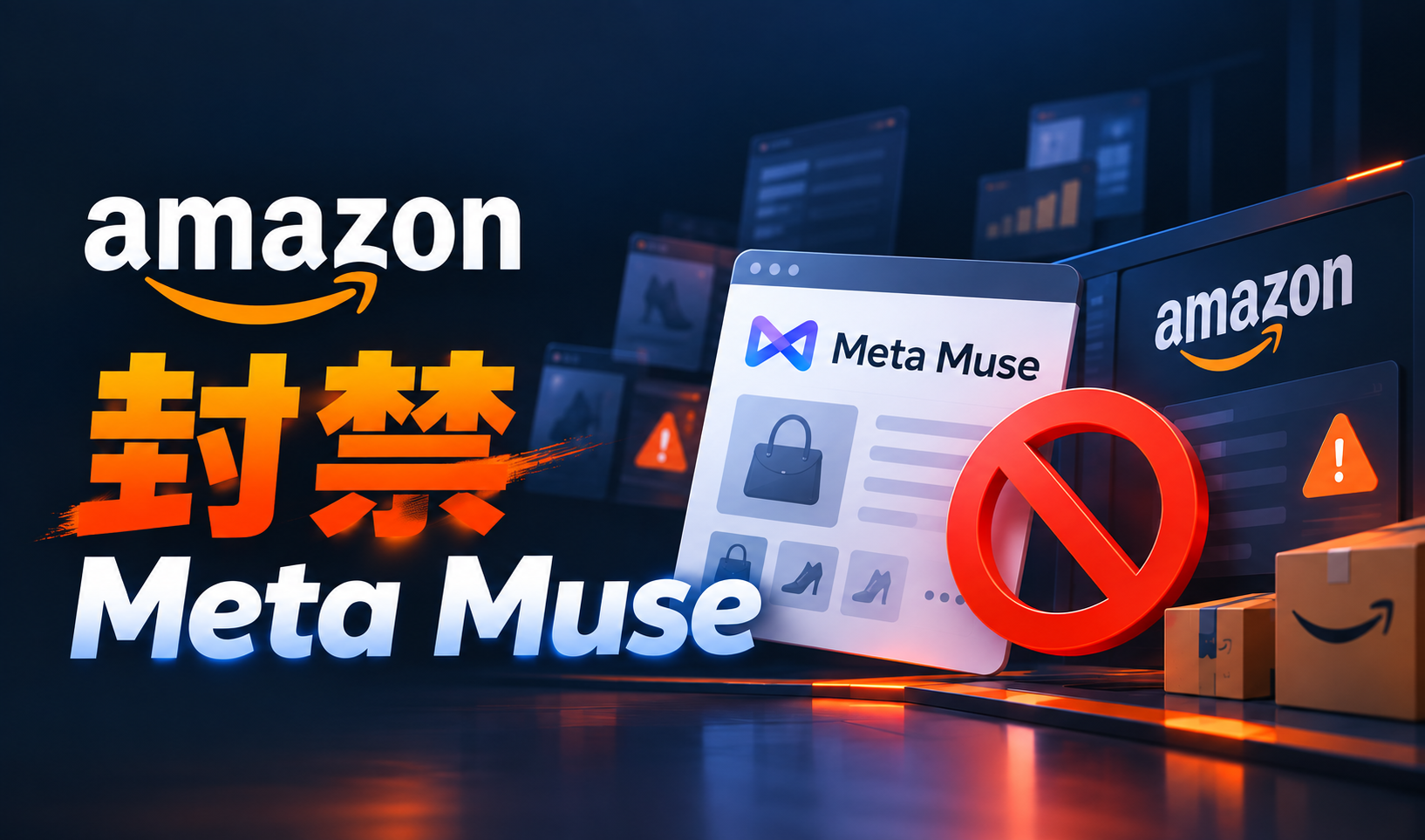亚马逊封禁 Meta Muse:跨境电商AI 的合规红线已经划明